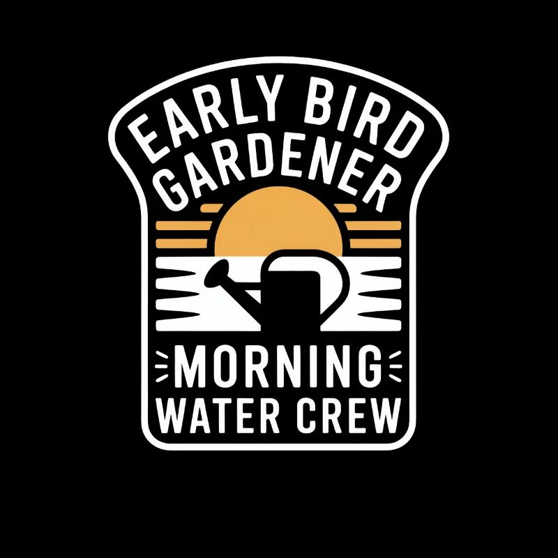 Jardinier Matinal Matinal Équipe d’eau
