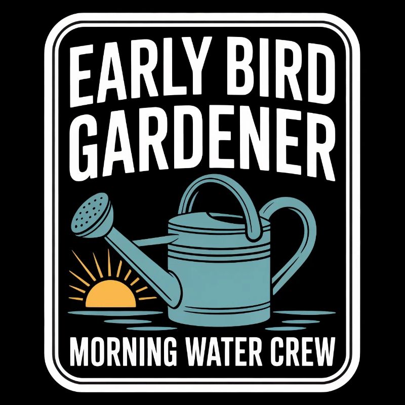 Jardinier Matinal Matinal Équipe d’eau