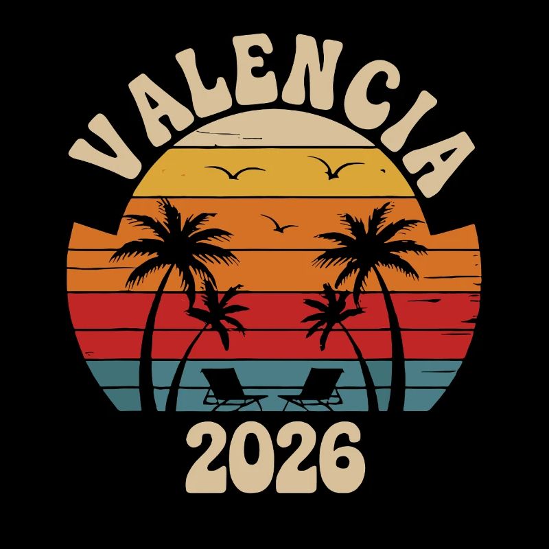 Valencia 2026 Retro Beach