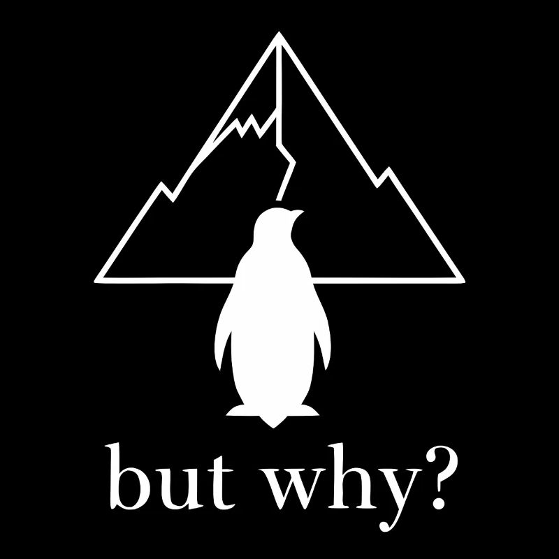 Penguin | Funny Nihilistic Penguin