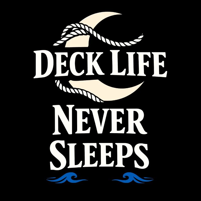 Seemannschaftsgeschenk Für Deckhand Ocean Work