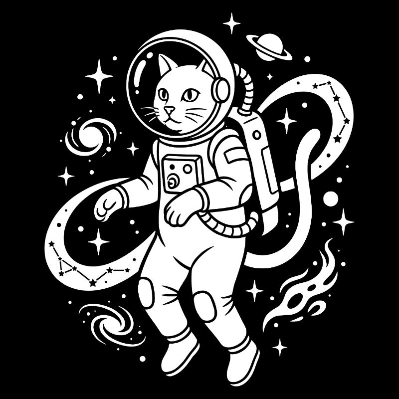 Space Explorer Kitty
