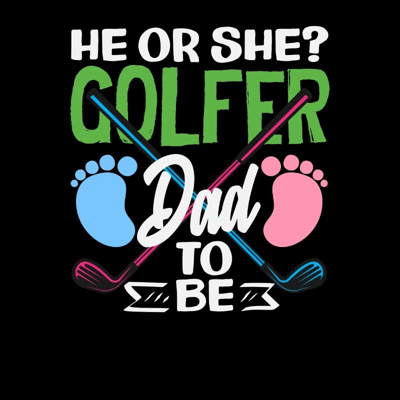 Er Oder Sie Golfer Papa Gender Reveal