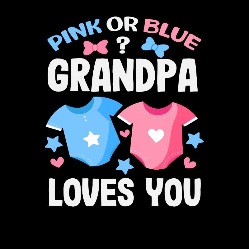 Pink Oder Blau Opa Liebt Dich Reveal