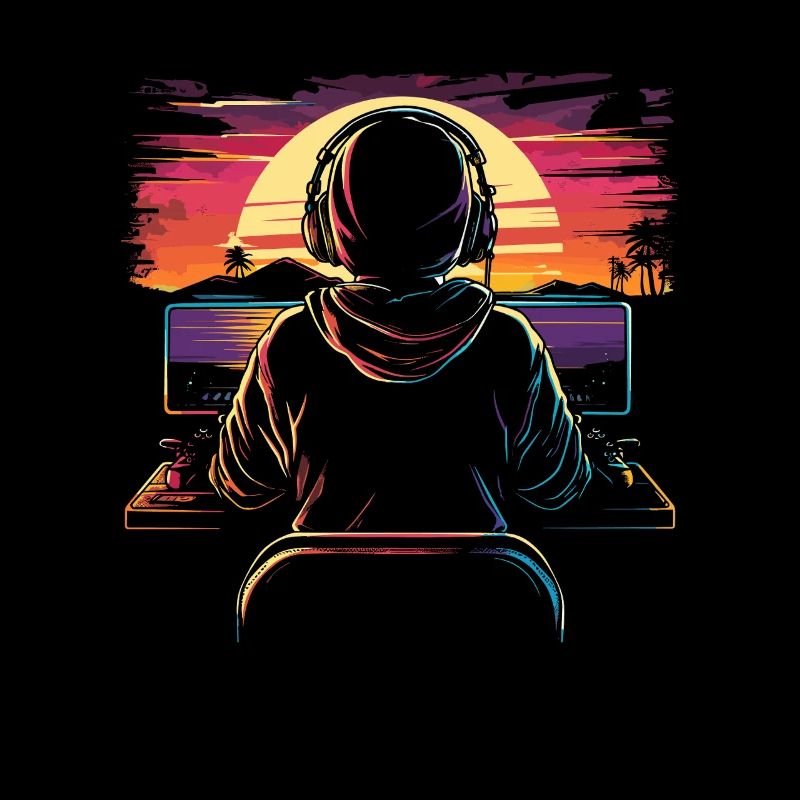 Gamer Synthwave