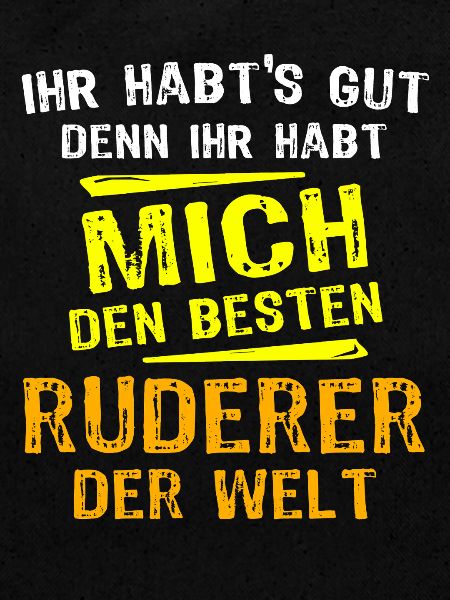 Ruderer Geschenk