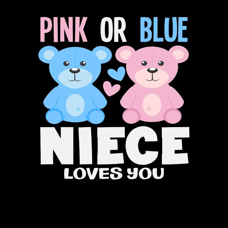 Pink Oder Blau Nichte Liebt Dich