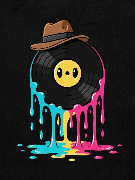 Disque vinyle Vinyle rétro