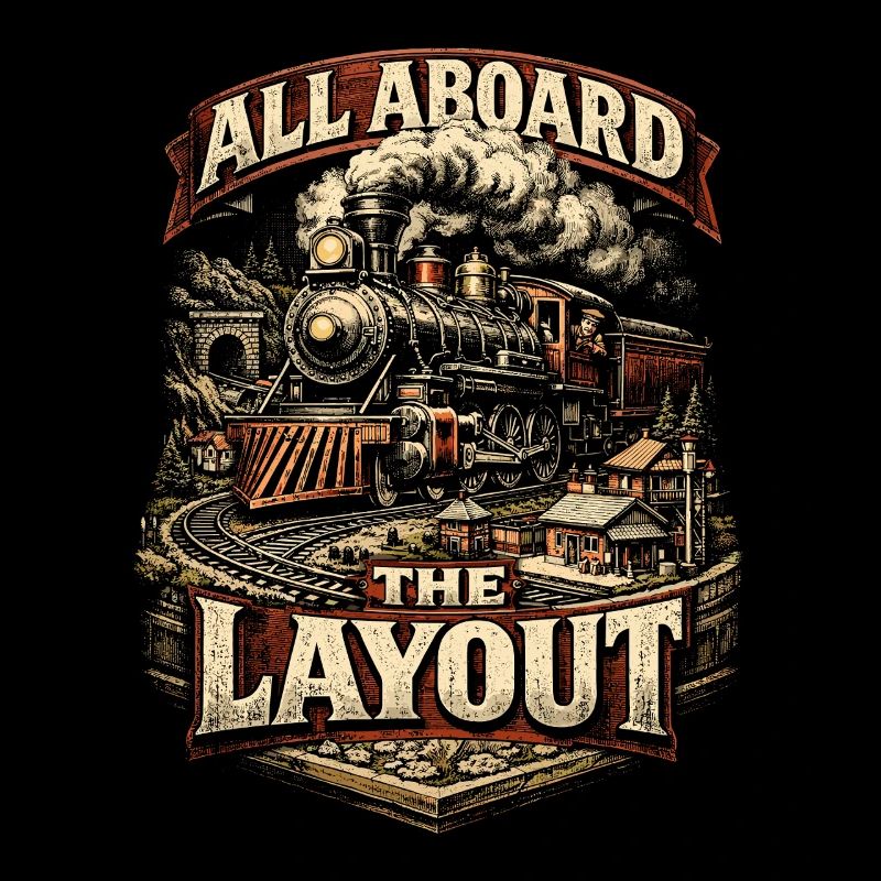 Modelleisenbahn Eisenbahn All Aboard The Layout