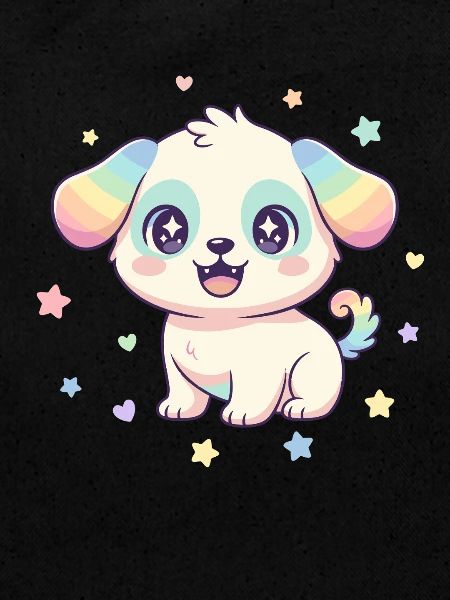 Pastel Star Pup