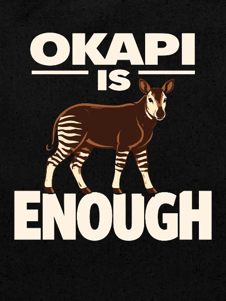 Okapi-liebhaber Okapi-tier Seltene Tierweltliebe