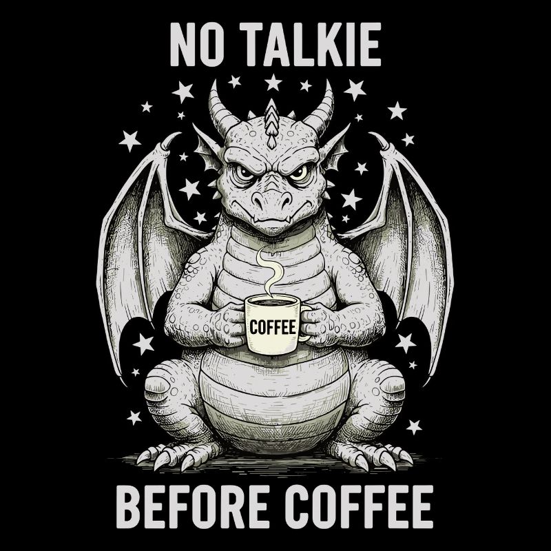Pas de conversation avant Dragon Amoureux du Café