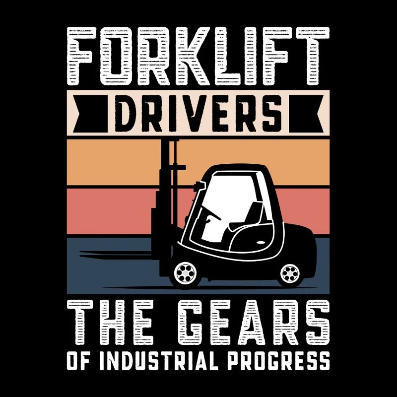 Staplerfahrer Englisch Spruch Stapler