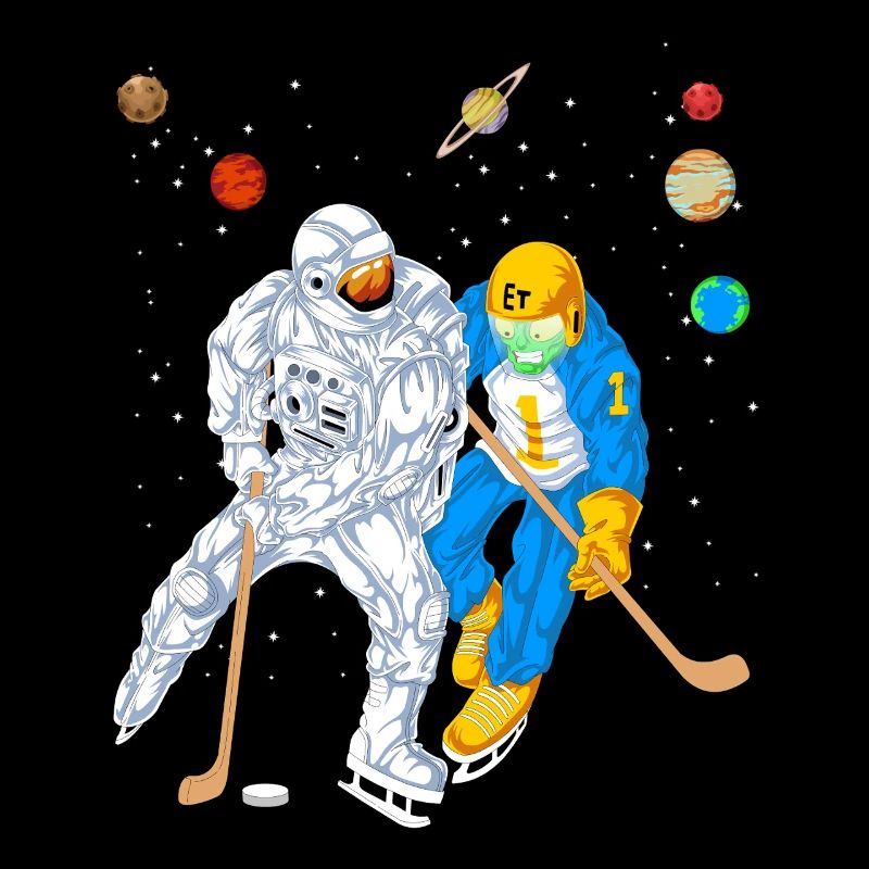 Maillot de hockey spatial Astronaut Alien