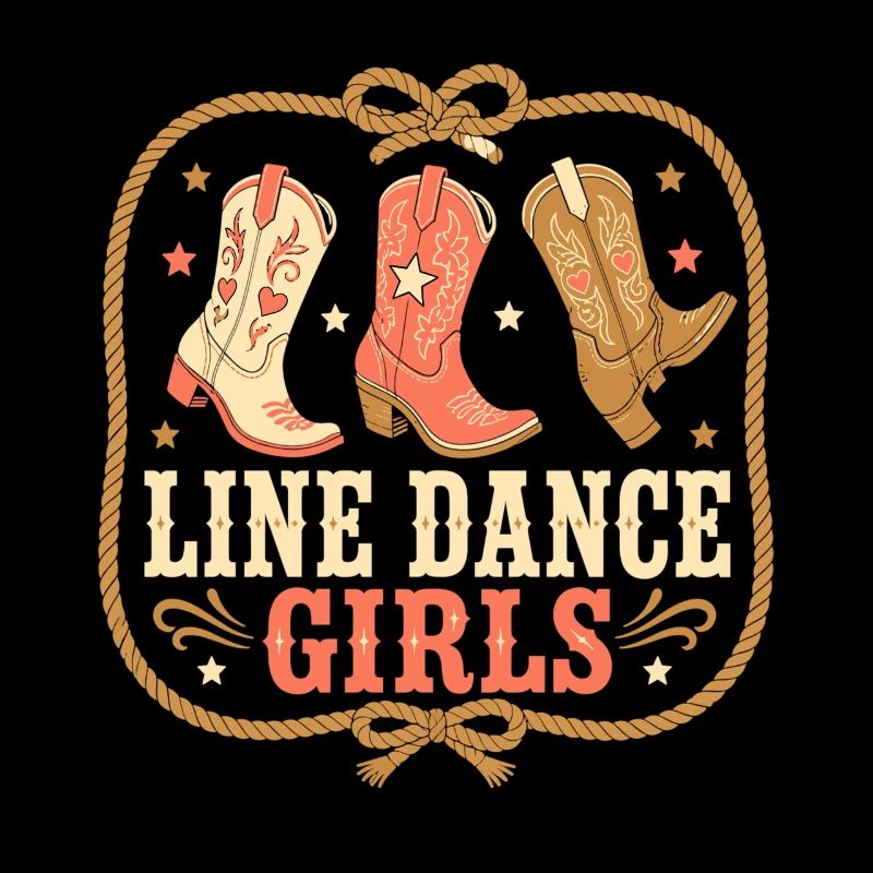 Filles de danse en ligne