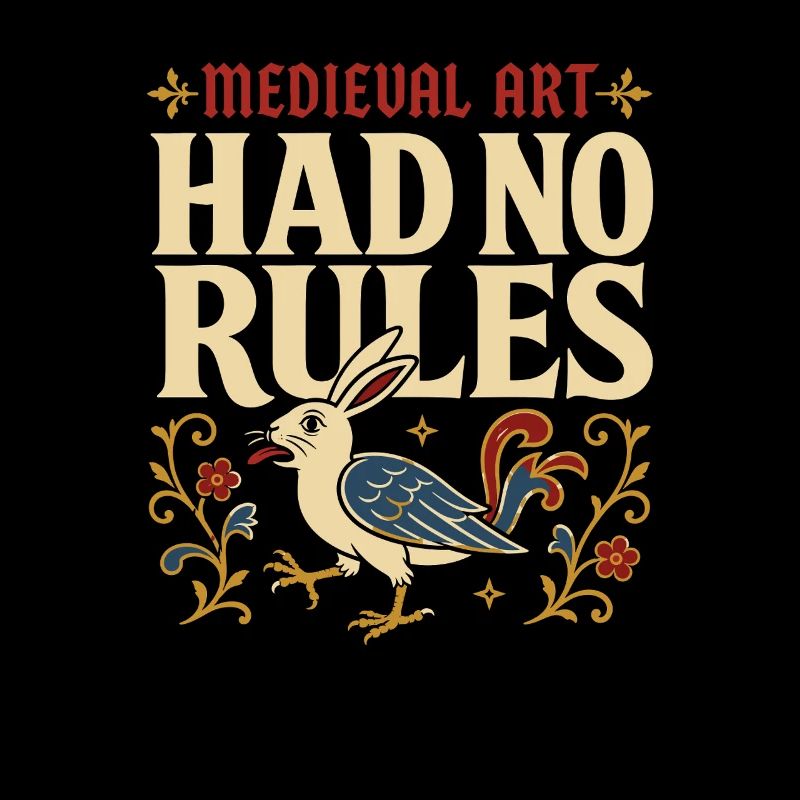 Marginalia médiévale. Étrange