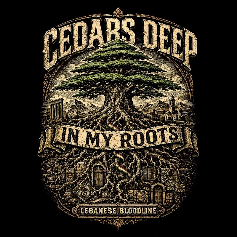 Libanon Libanese Cedars Deep In My Roots