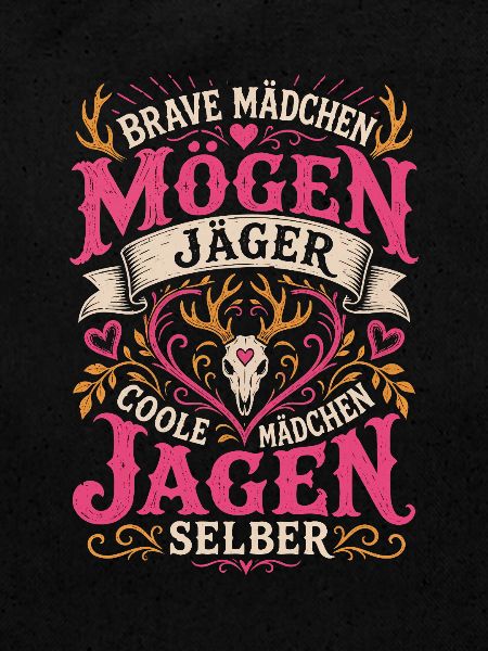 Jägerinnen Coole Mädchen Jagd