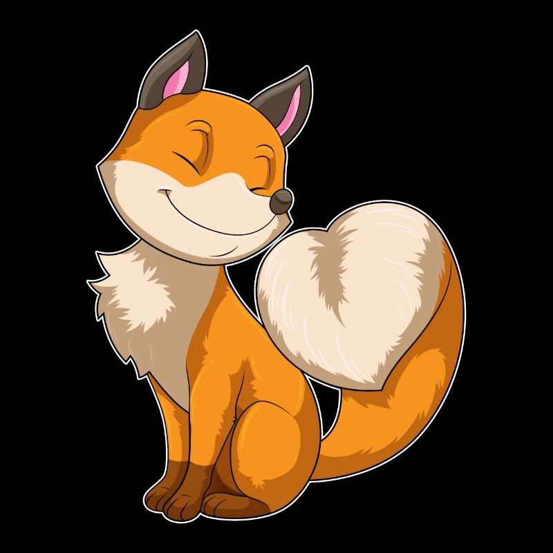 Fuchs mit Herz