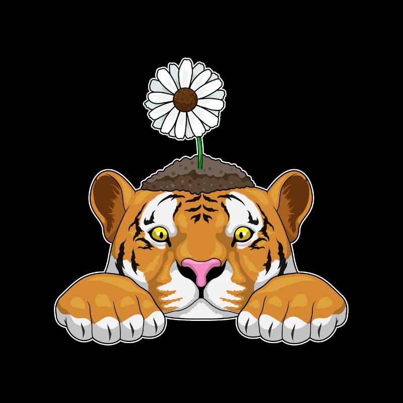 Tiger Gänseblümchen Blumen