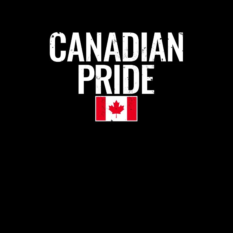 Fierté canadienne Vintage Drapeau canadien du Canada