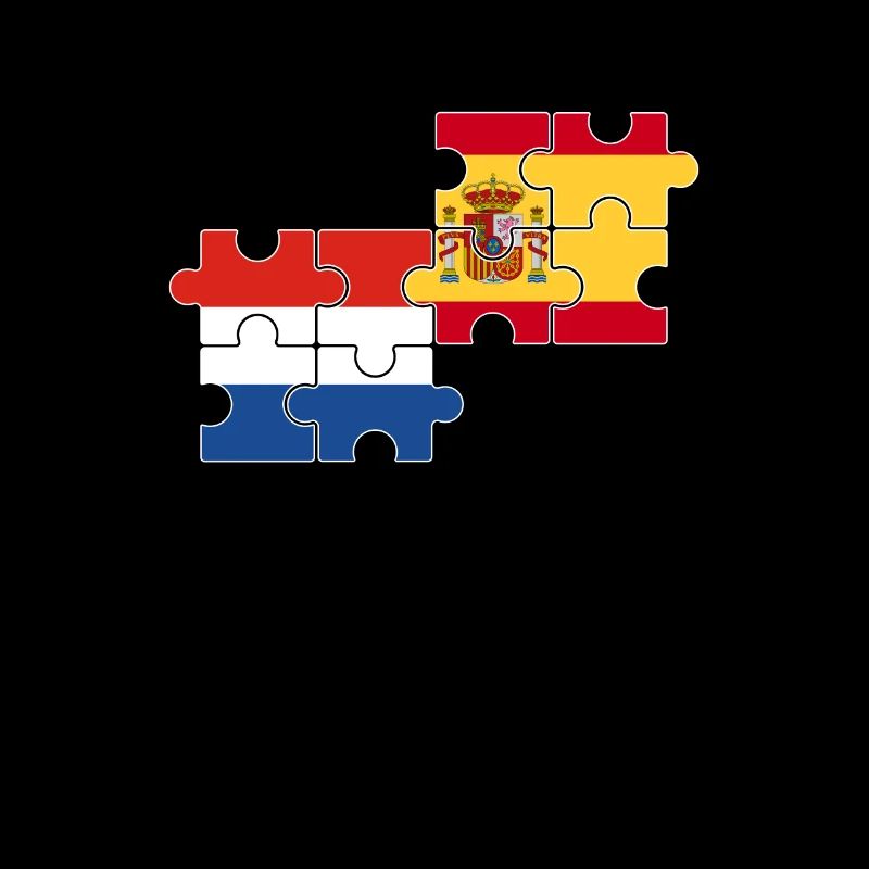 Netherlands Spain Flag Dutch