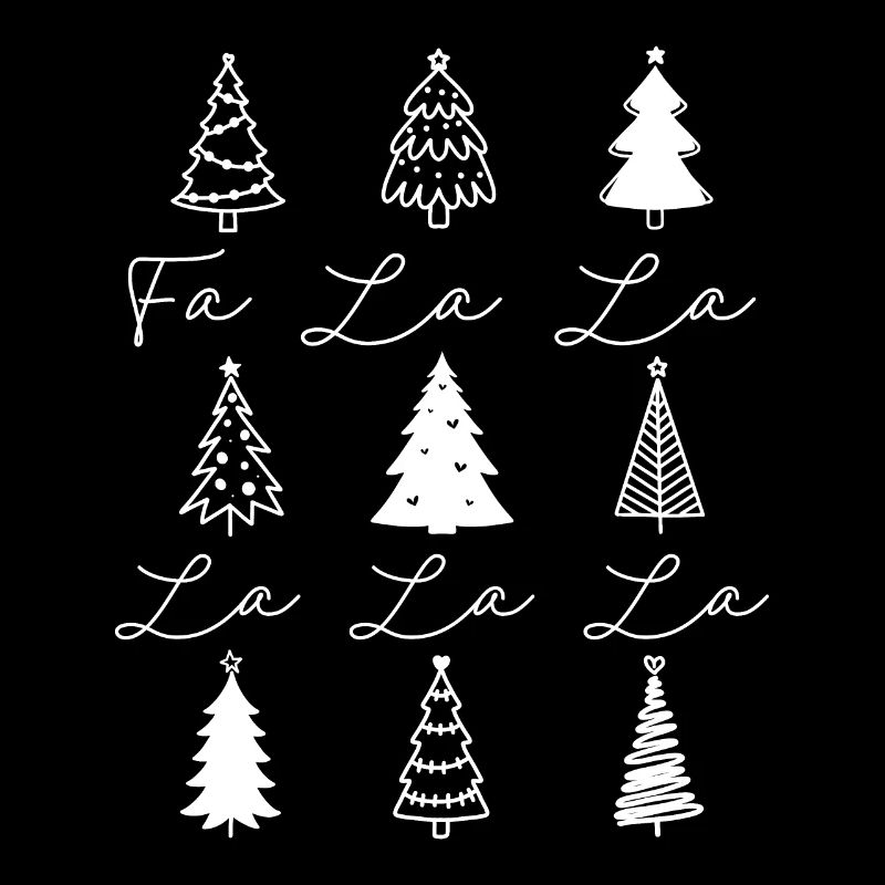 Christmas Trees Fa la la