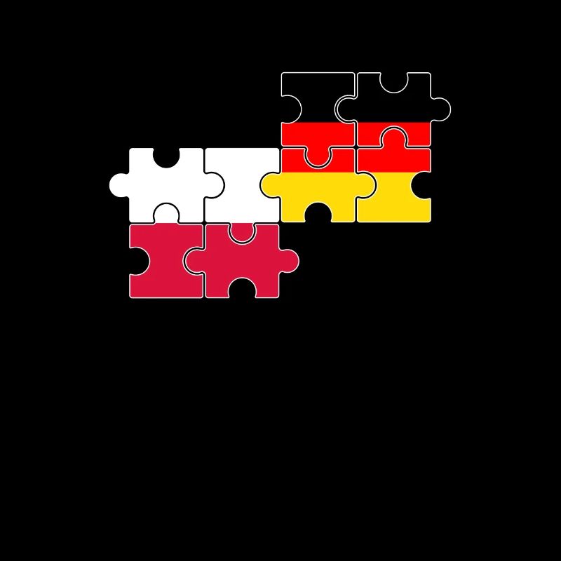 Poland Germany Flag German Polish