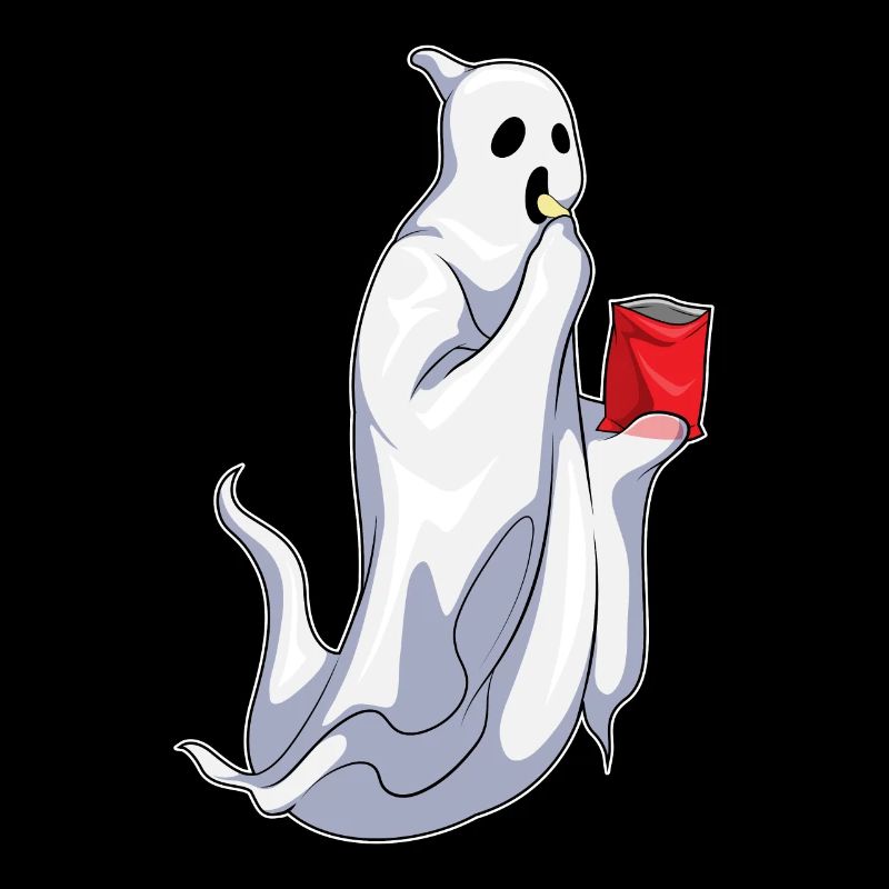 Ghost Halloween Chips