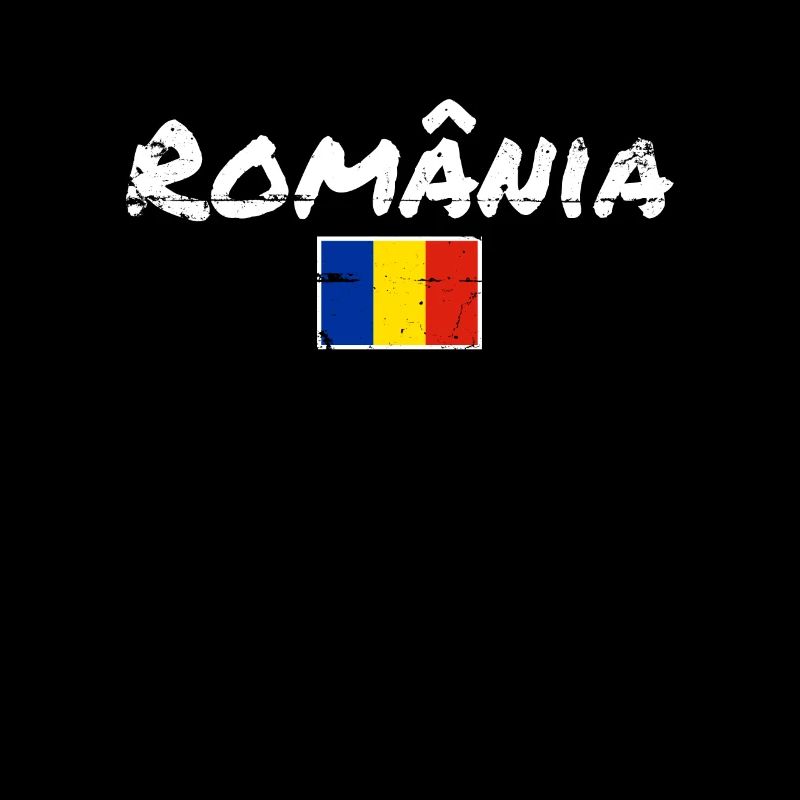 România Vintage Roumain Roumain Drapeau Roumain
