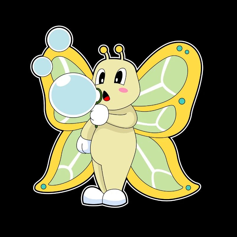 Butterfly Soap Bubbles