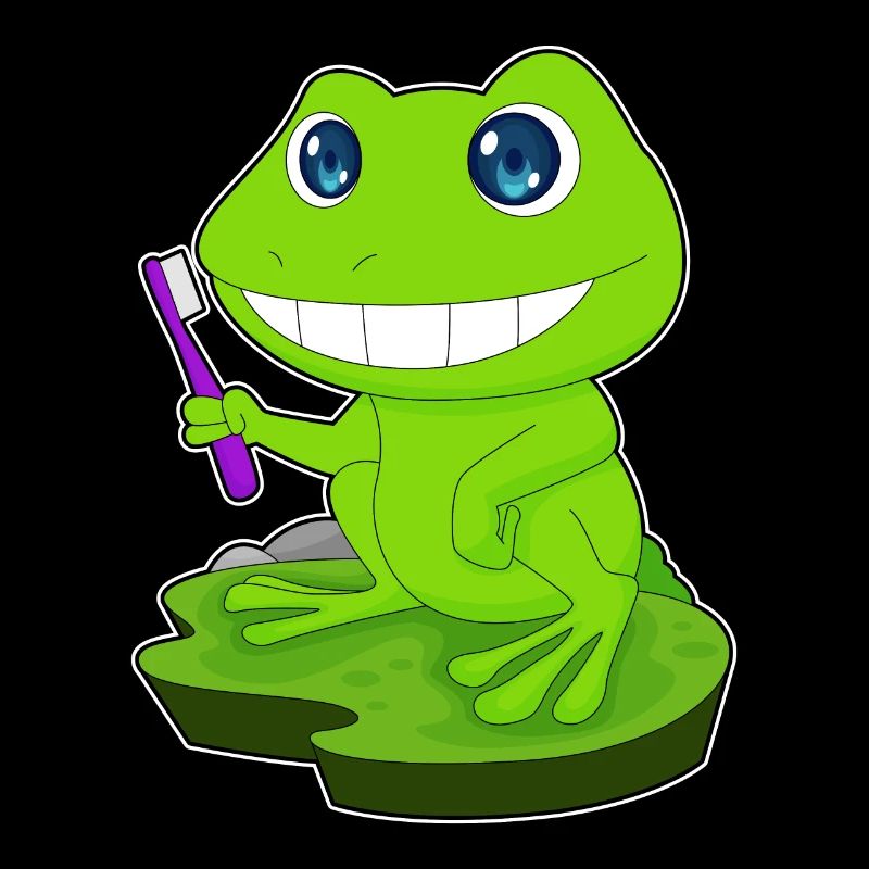 Frog Brushing Toothbrush