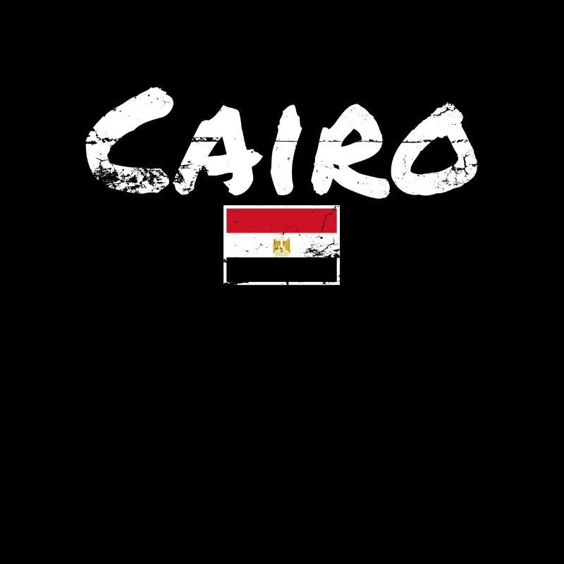 Le Caire Vintage Egypte Egypte Egypte Drapeau Egyptien Egyptien