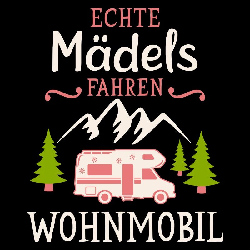 Camping Mädels Wohnmobil Camper Campingplatz