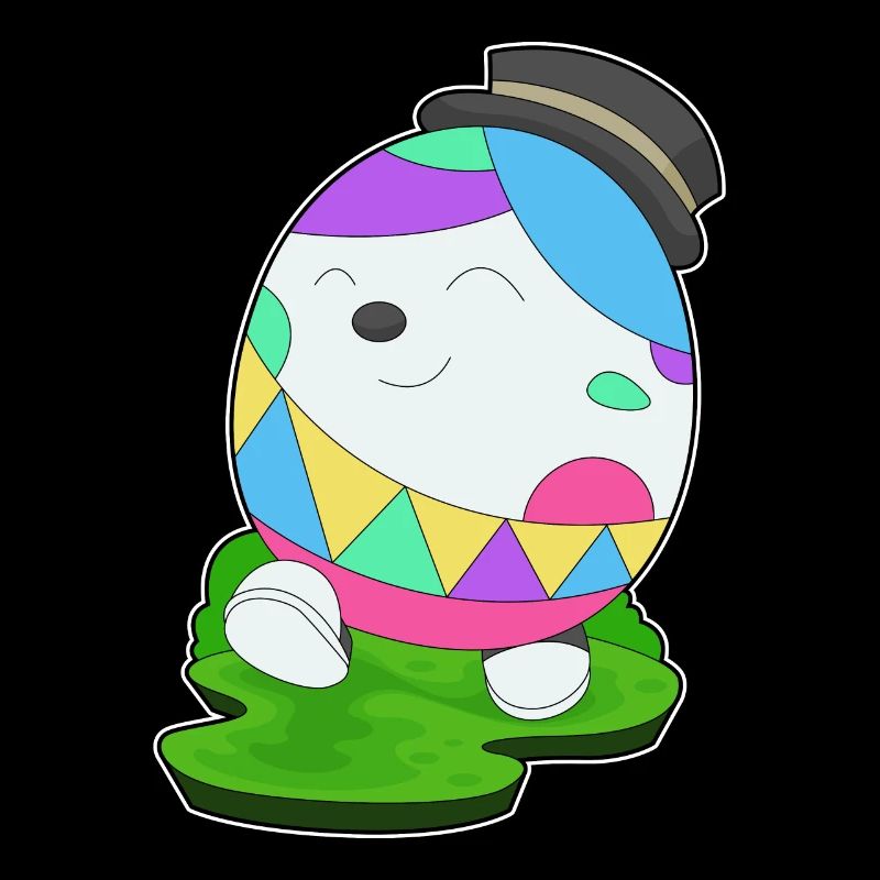 Easter Easter Egg Cylinder