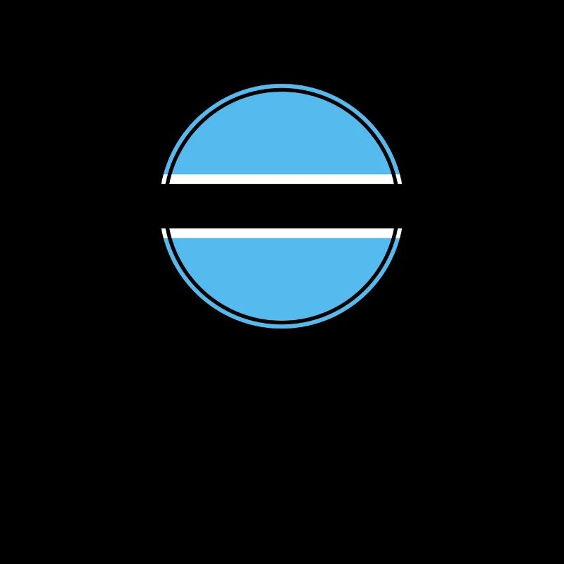 Botsuana Botsuanische Flagge Botsuaner