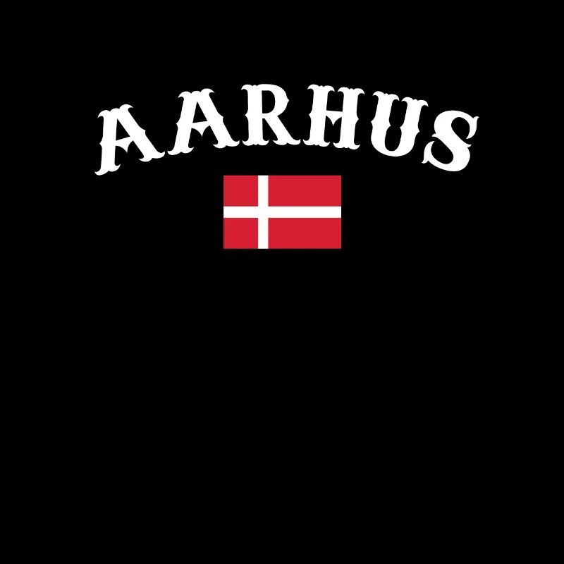 Aarhus Denmark Danish flag Proud Dane