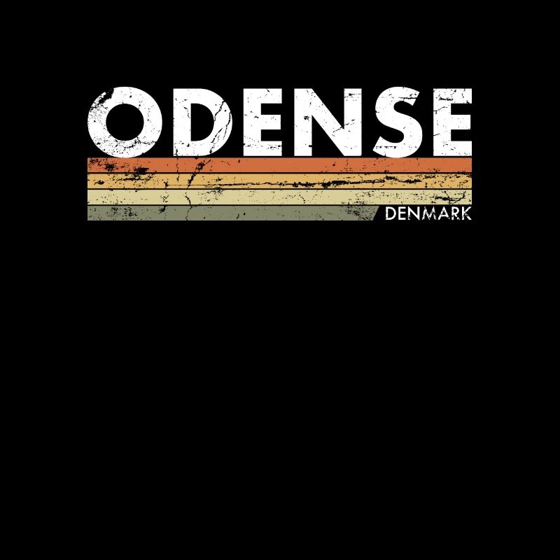 Odense Danemark Danemark Vintage Danois
