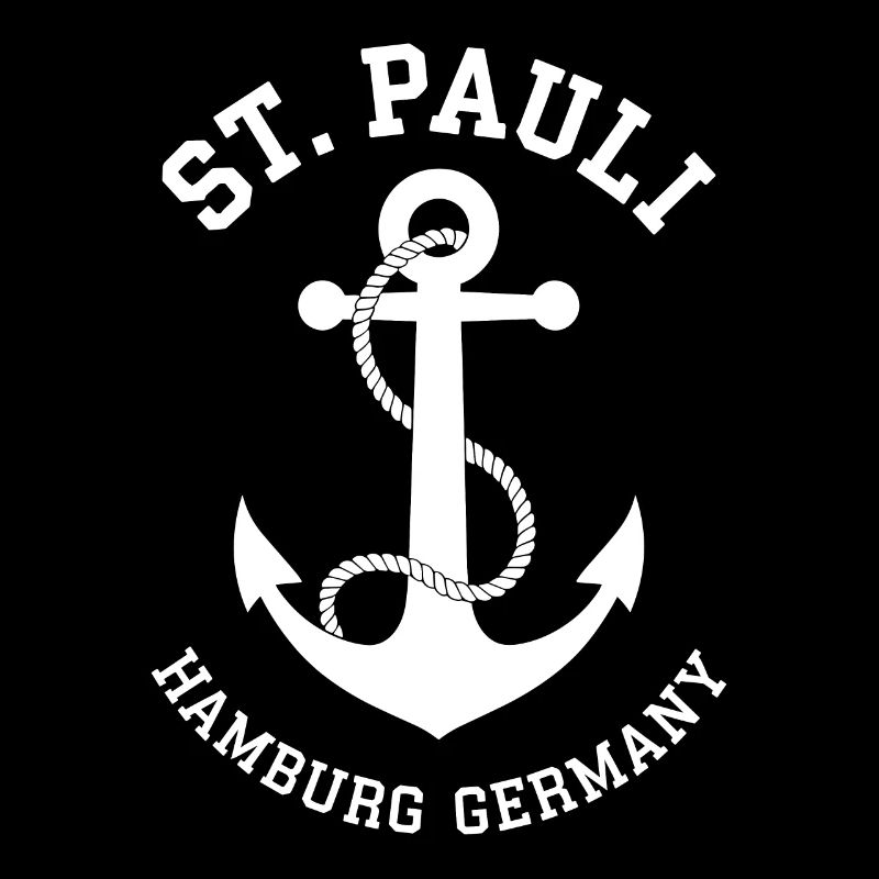 St. Pauli Hamburg Anker Reeperbahn