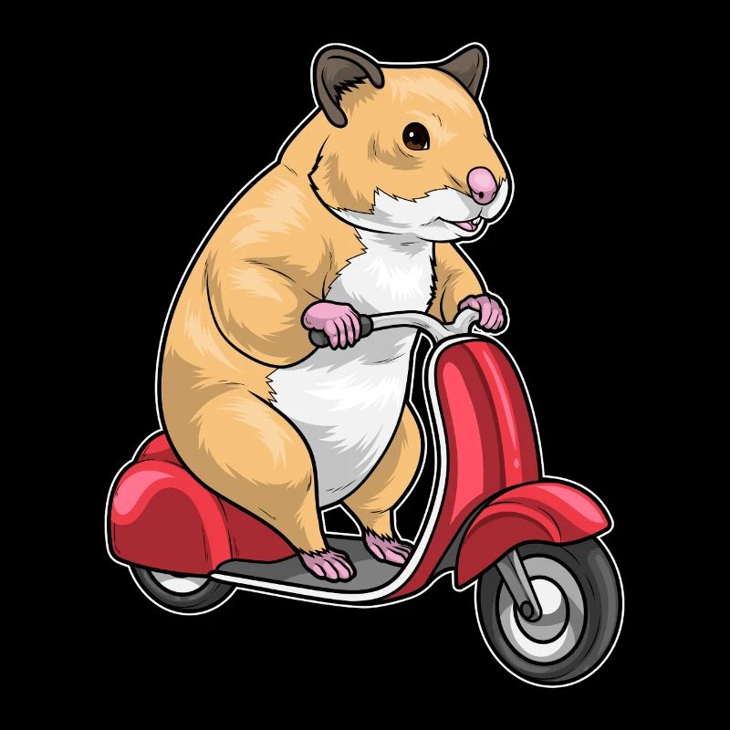 Hamster Motorroller