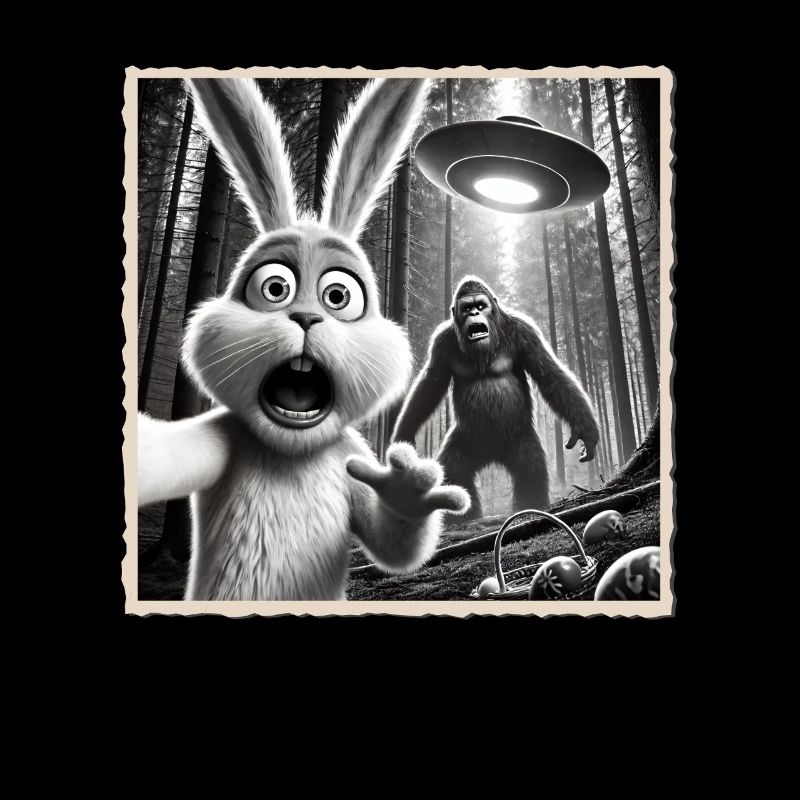 Easter, Funny Easter Bunny, Bunny Selfie Easter Party