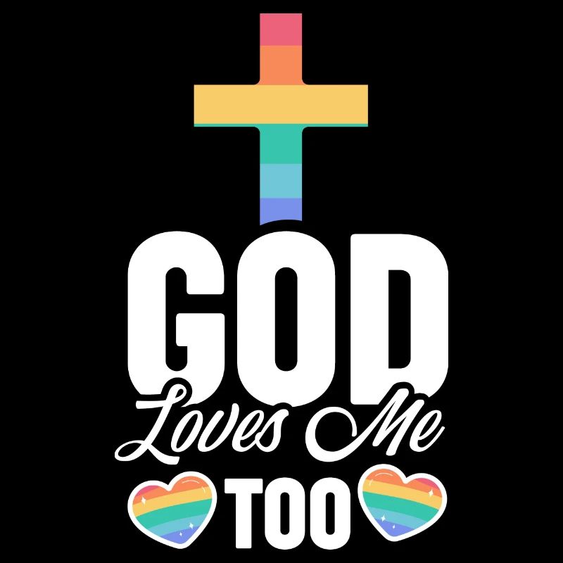 LGBTQ Regenbogen | Gott Glaube Christ Geschenkidee