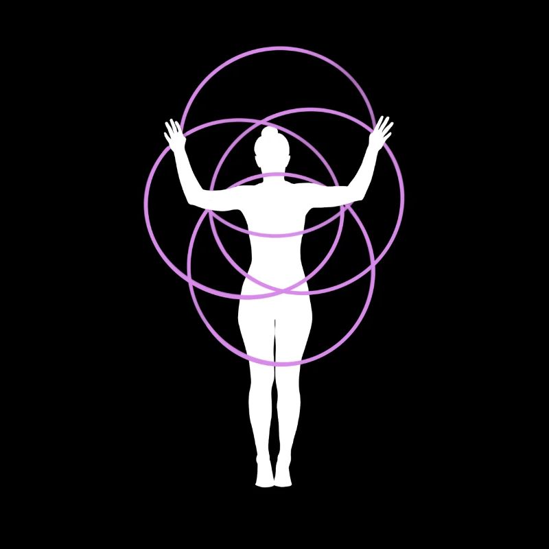 Hulahoop Silhouette