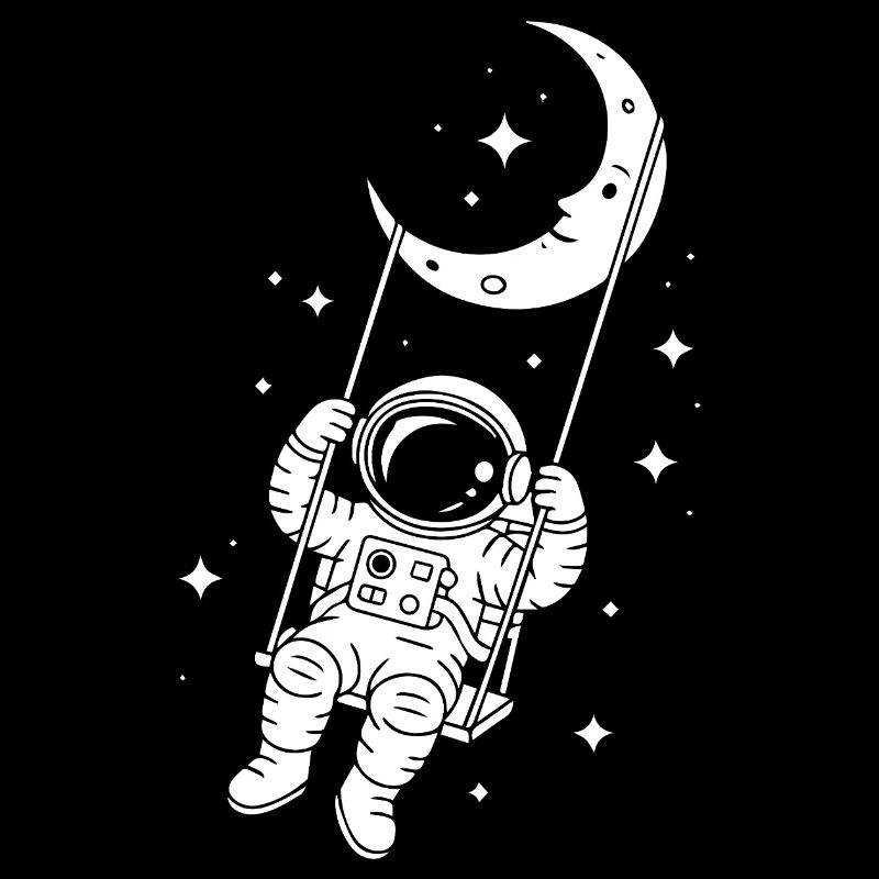 Astronaute Cosmos Spatial Swing