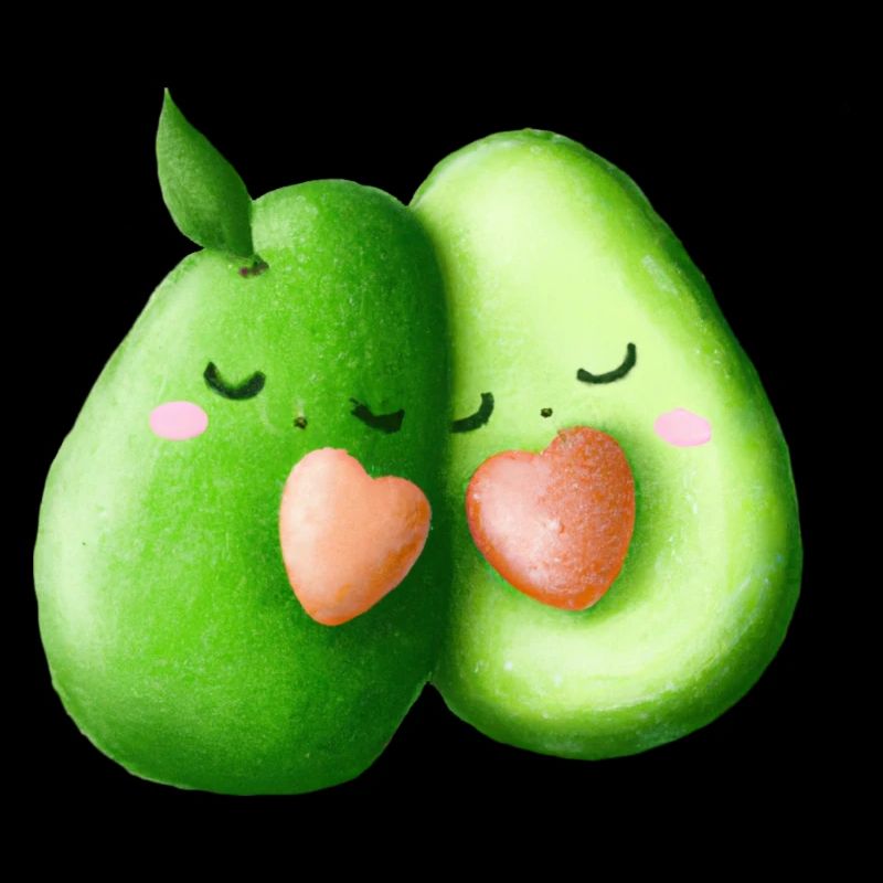 Avocado Valentinstag