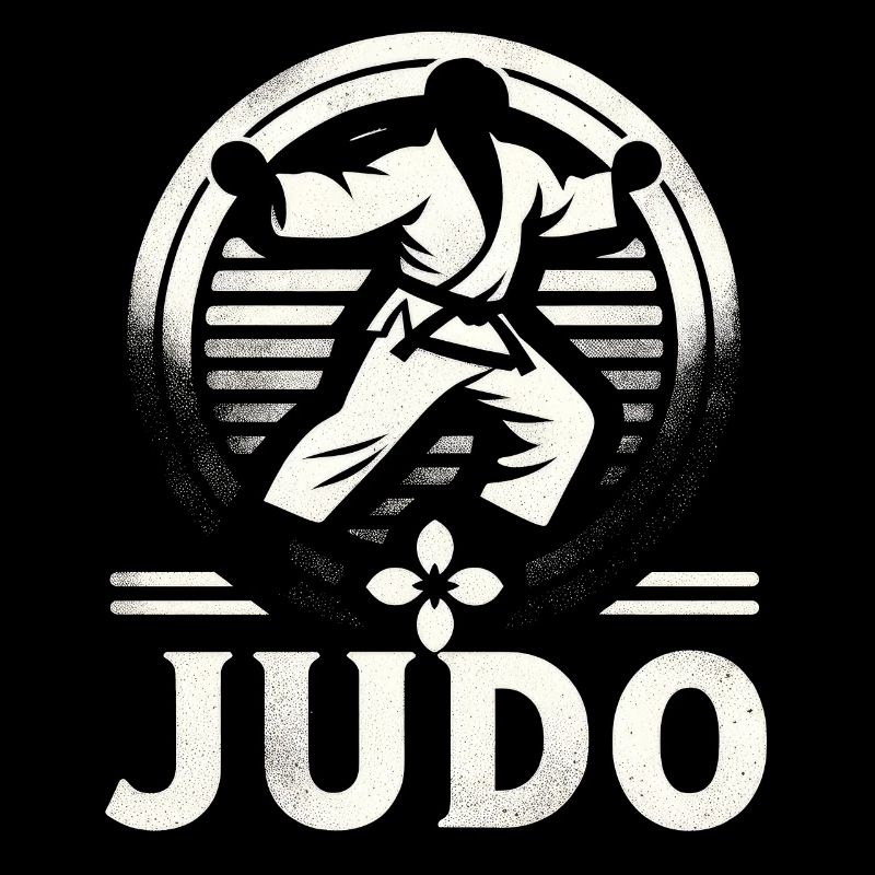 Judo Mastery Combat Emblem