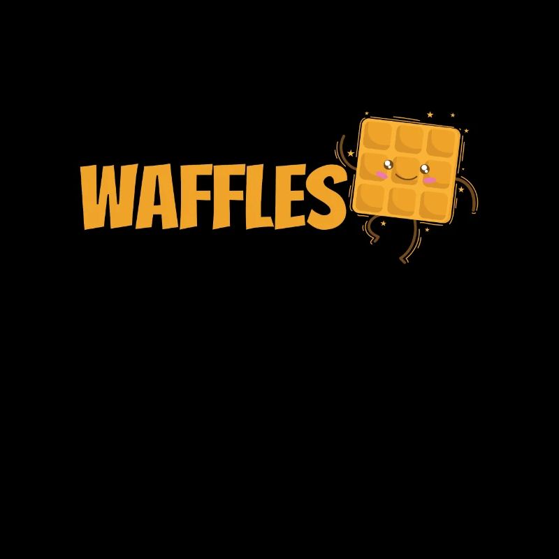 Waffles leckerer Teig wird zum Gebäck