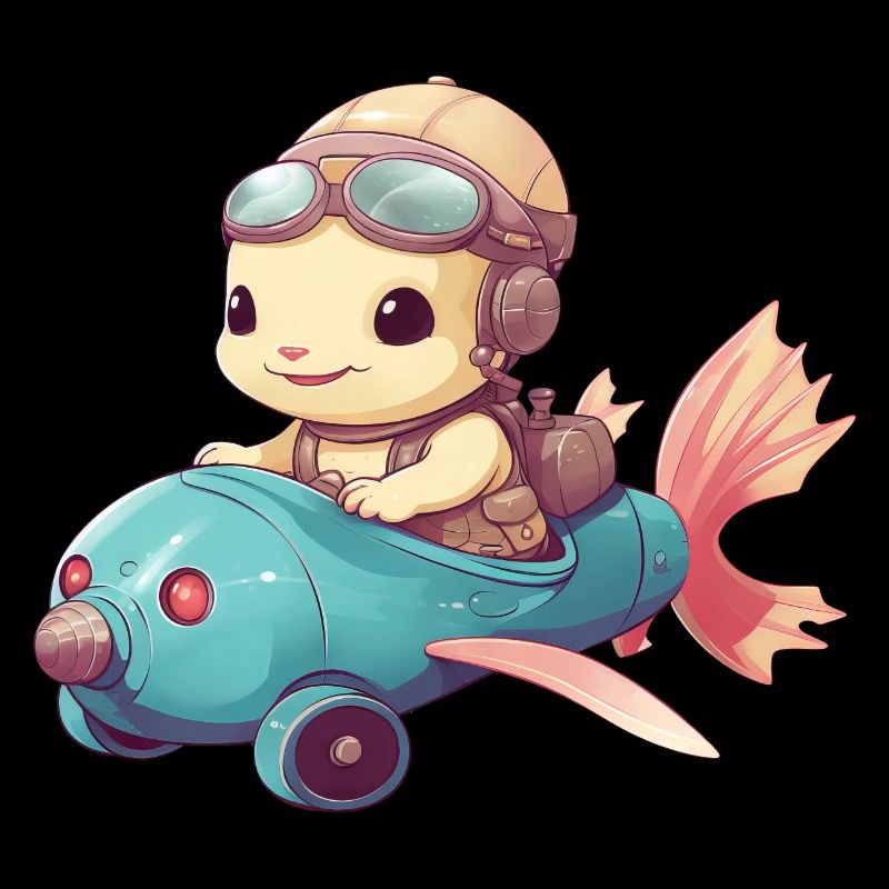 Cute Axolotl, Comic Pilot, Kids Soapbox
