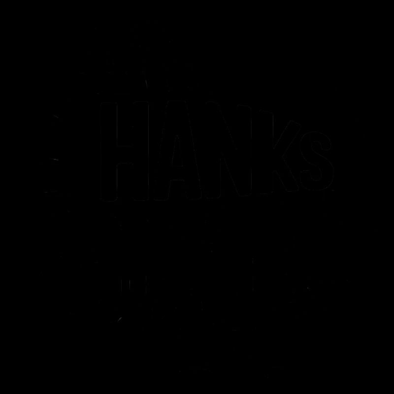 Dinde de Thanksgiving - Logo de bande dessinée vintage cool
