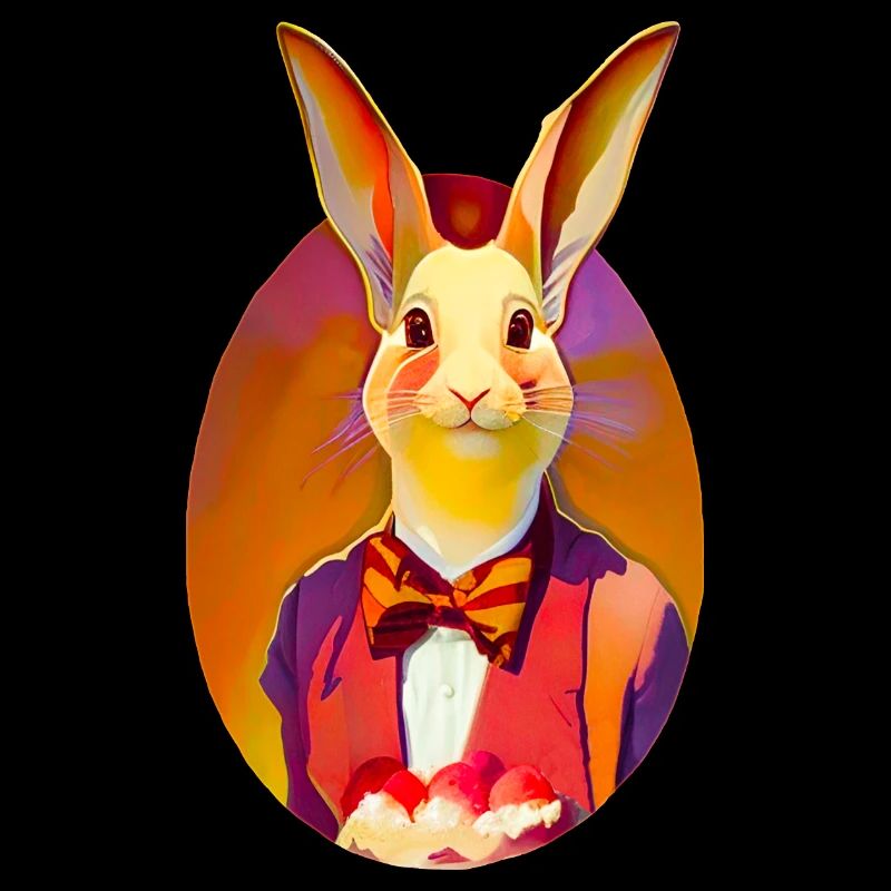 Lapin avec arc
